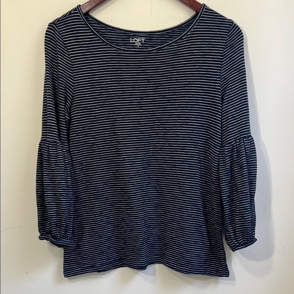LOFT Outlet Women’s 3/4 Sleeve Shirt Size Small
